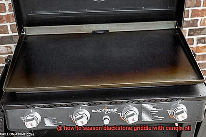how to season blackstone griddle with canola oil-8