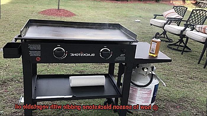 how to season blackstone griddle with vegetable oil-5