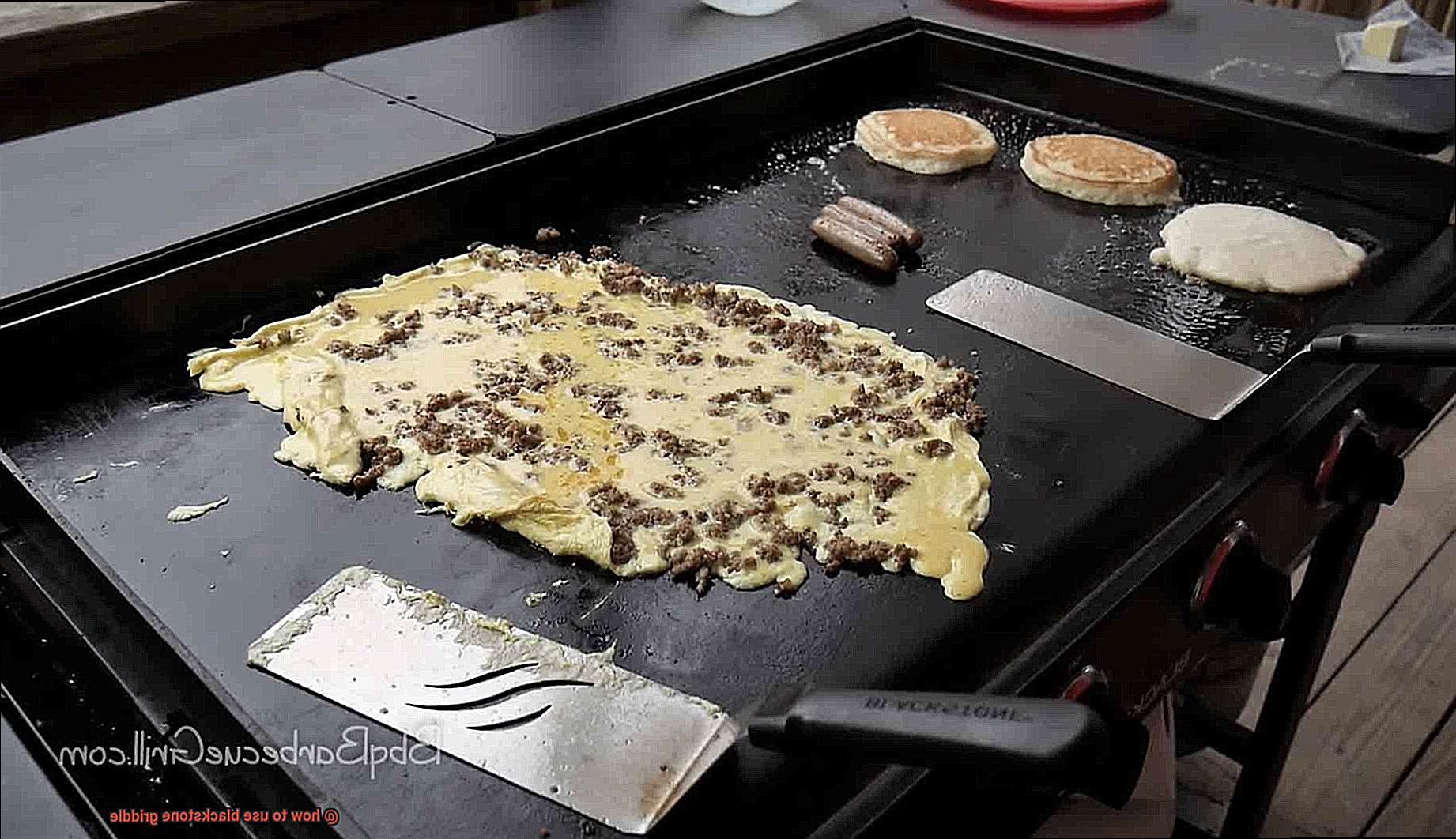 how to use blackstone griddle-4