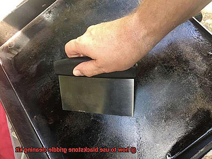how to use blackstone griddle cleaning kit-6
