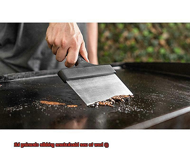 how to use blackstone griddle cleaning kit-5