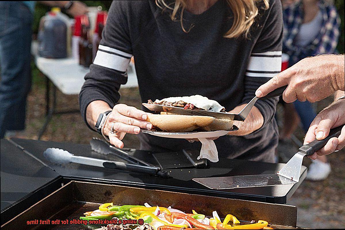 using a blackstone griddle for the first time-4