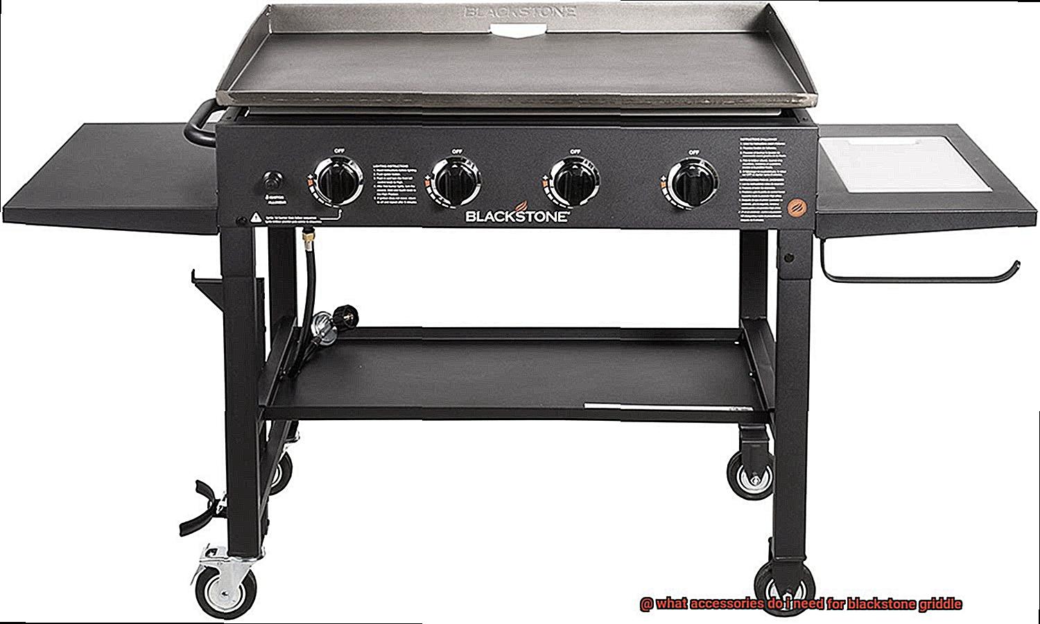 what accessories do i need for blackstone griddle-5