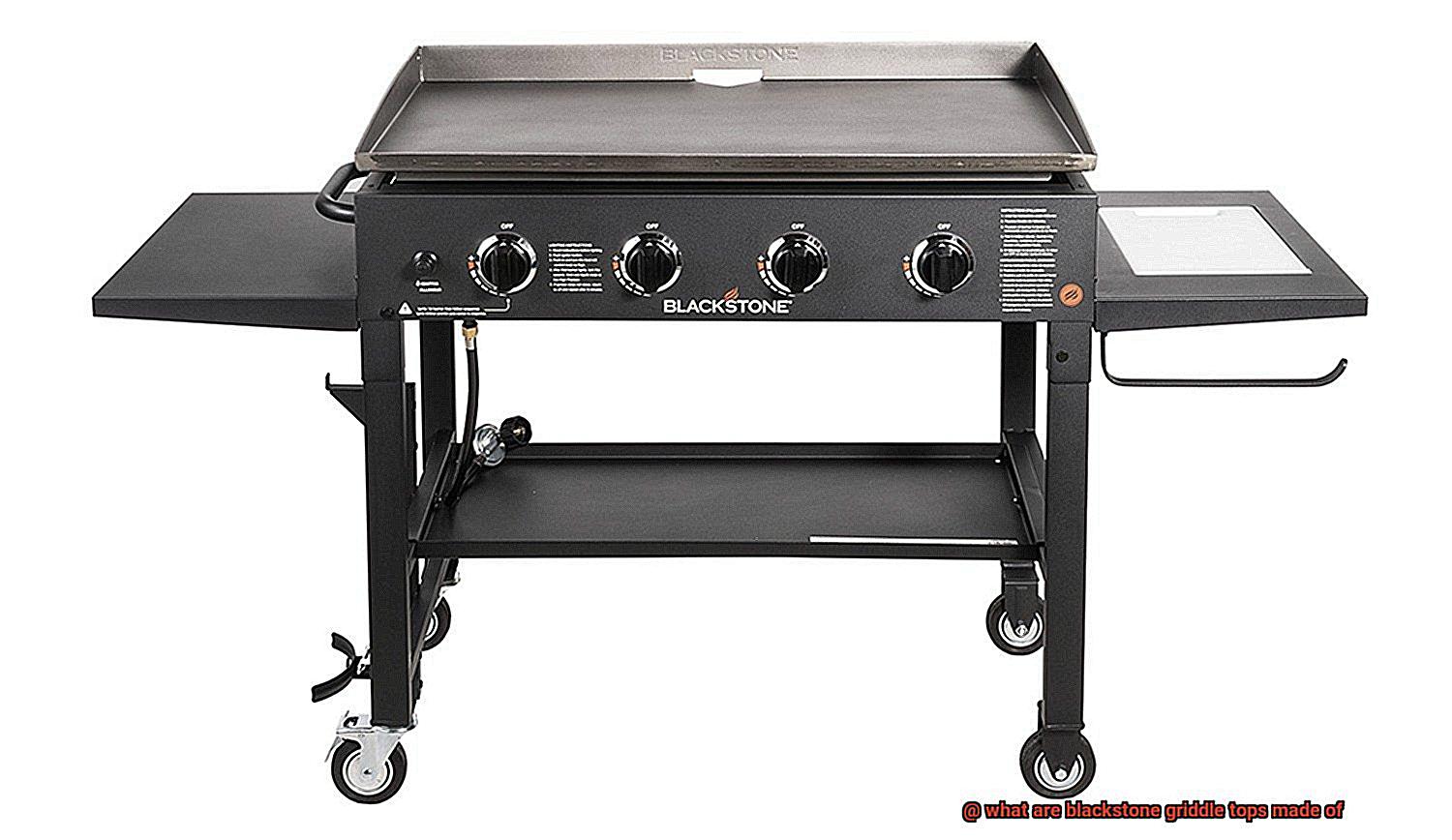 what are blackstone griddle tops made of? - Pastime Bar And Grill