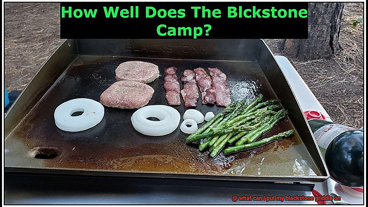 what can i put my blackstone griddle on-6