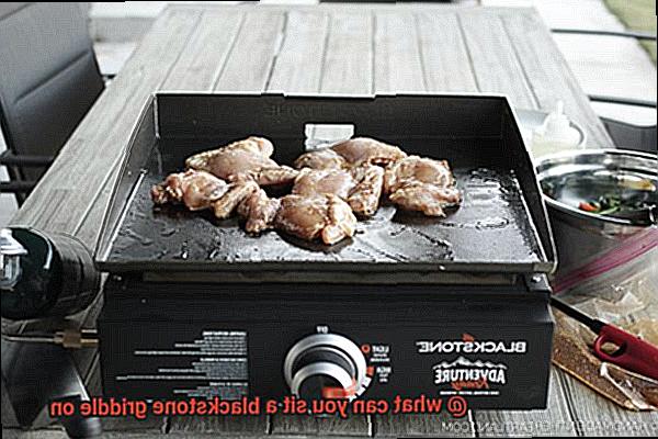 what can you sit a blackstone griddle on-5