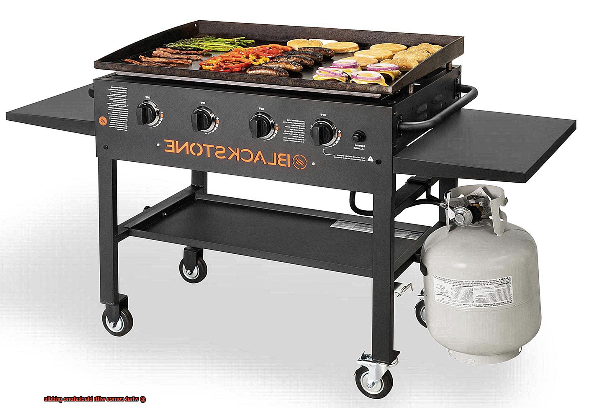 what comes with blackstone griddle-4