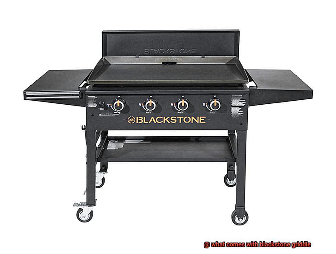 what comes with blackstone griddle-7