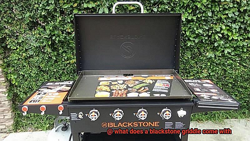 what does a blackstone griddle come with-2