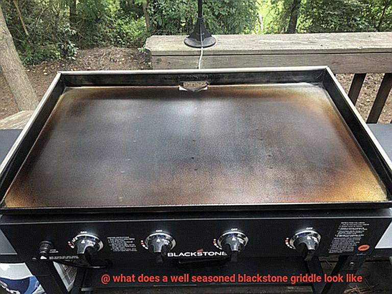 what does a well seasoned blackstone griddle look like-3