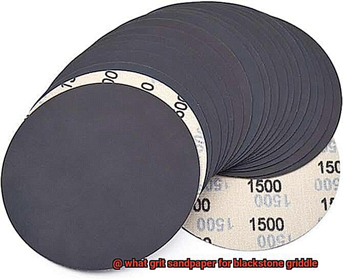 what grit sandpaper for blackstone griddle-4