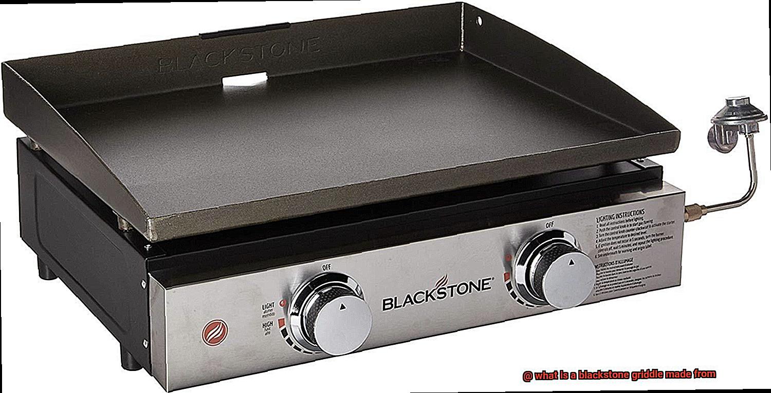 what is a blackstone griddle made from-2