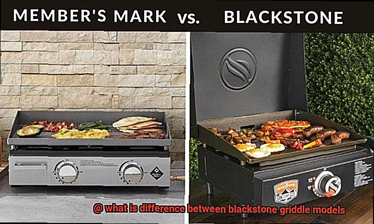 what is difference between blackstone griddle models-3