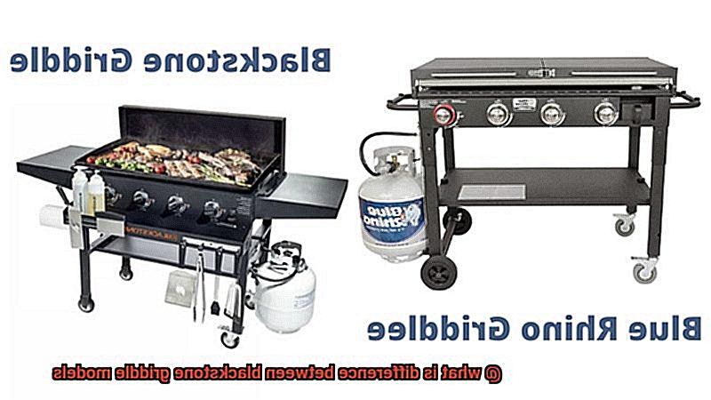 what is difference between blackstone griddle models-8