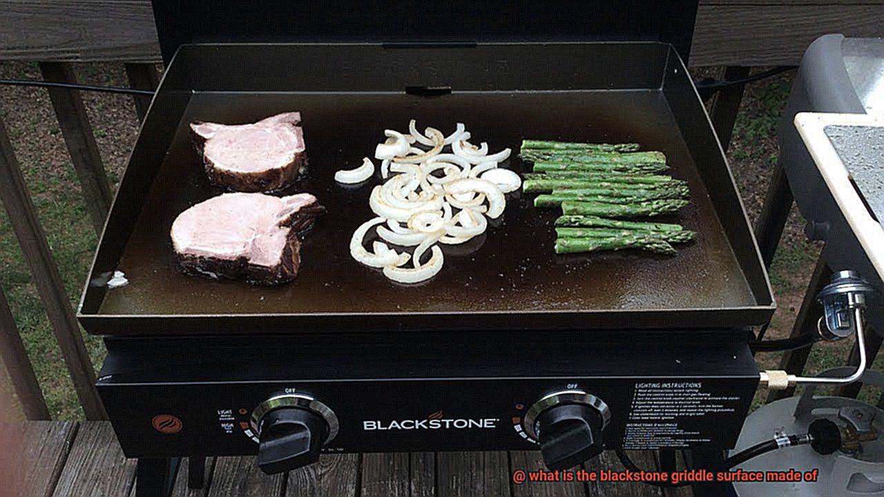 what is the blackstone griddle surface made of-3