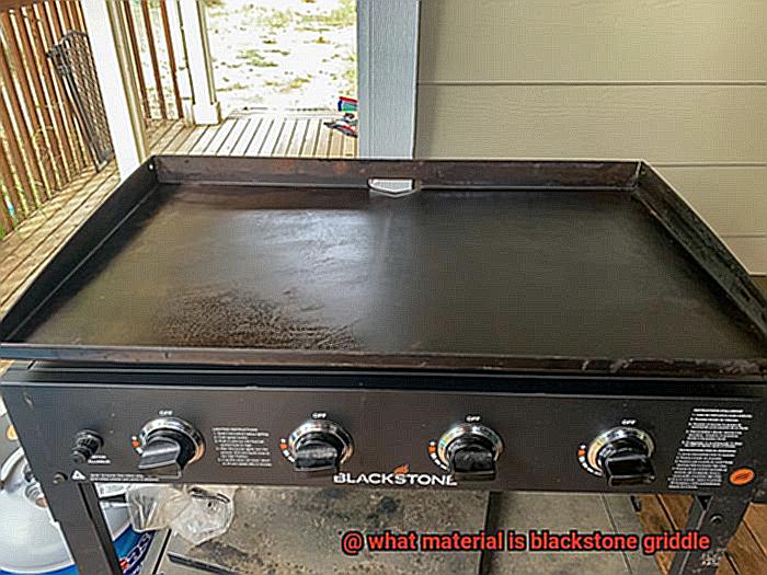 what material is blackstone griddle-4