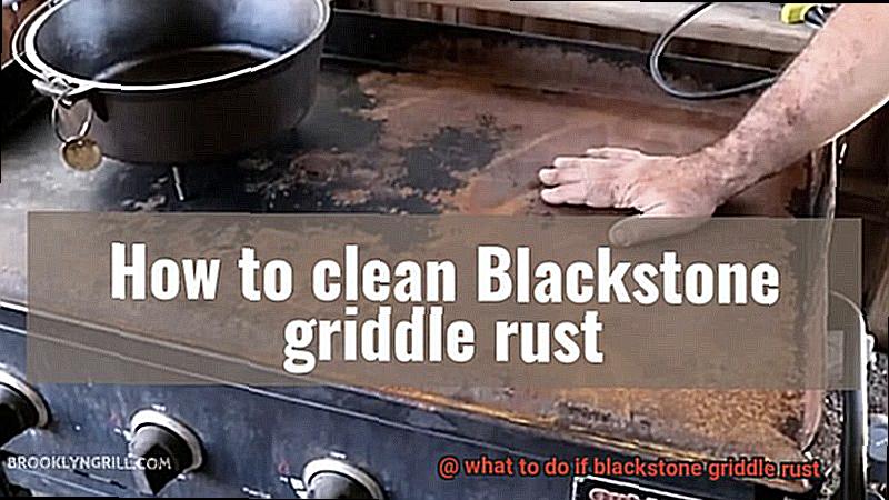 what to do if blackstone griddle rust-2