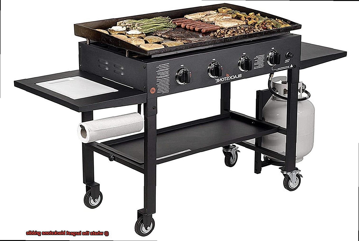 whats the largest blackstone griddle-4