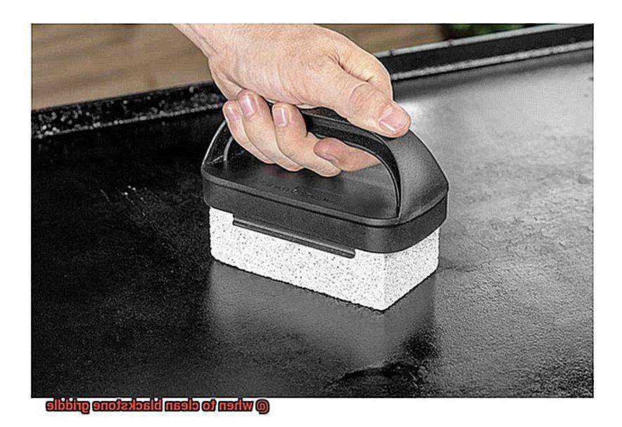 when to clean blackstone griddle-3