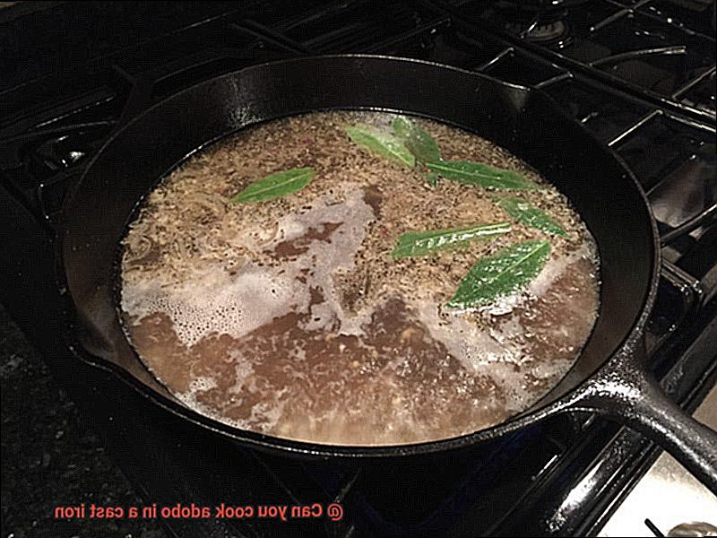 Can you cook adobo in a cast iron-2