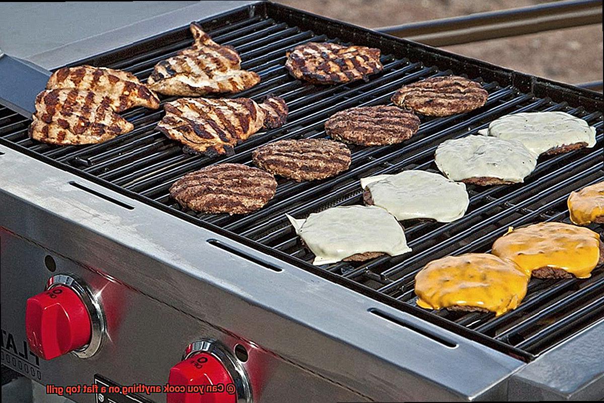 Can you cook anything on a flat top grill-4