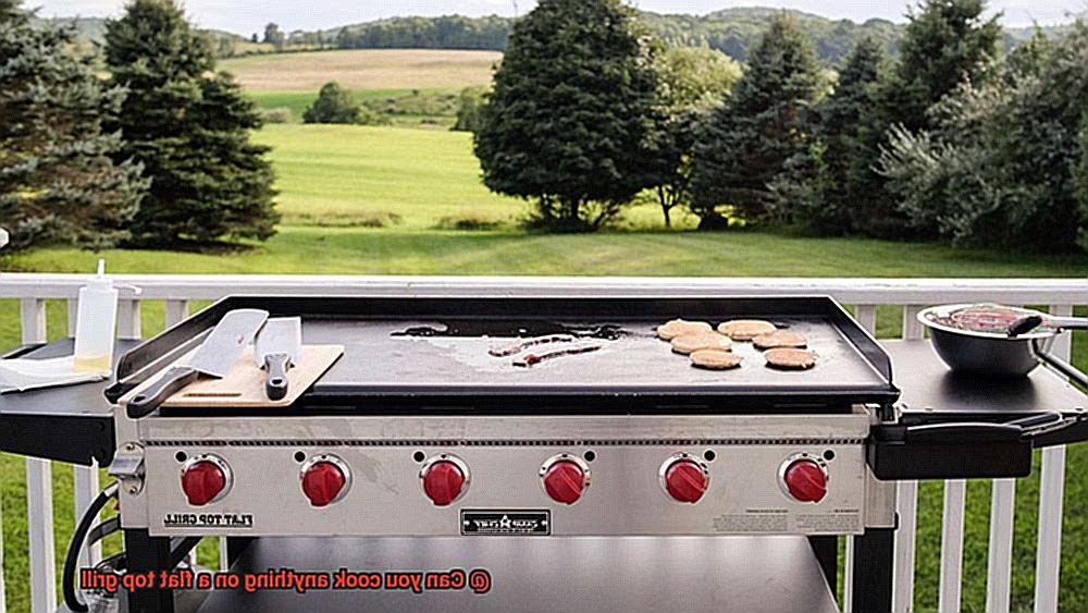Can you cook anything on a flat top grill-2