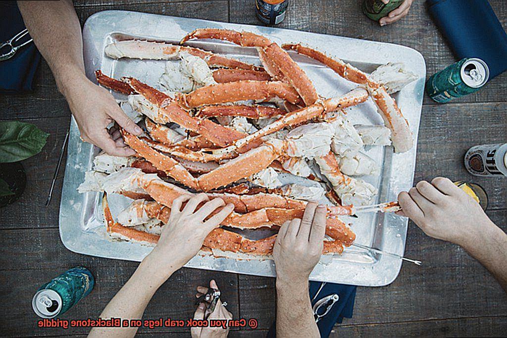 Can you cook crab legs on a Blackstone griddle-2