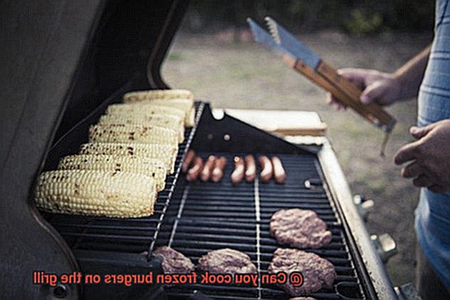 Can you cook frozen burgers on the grill-3