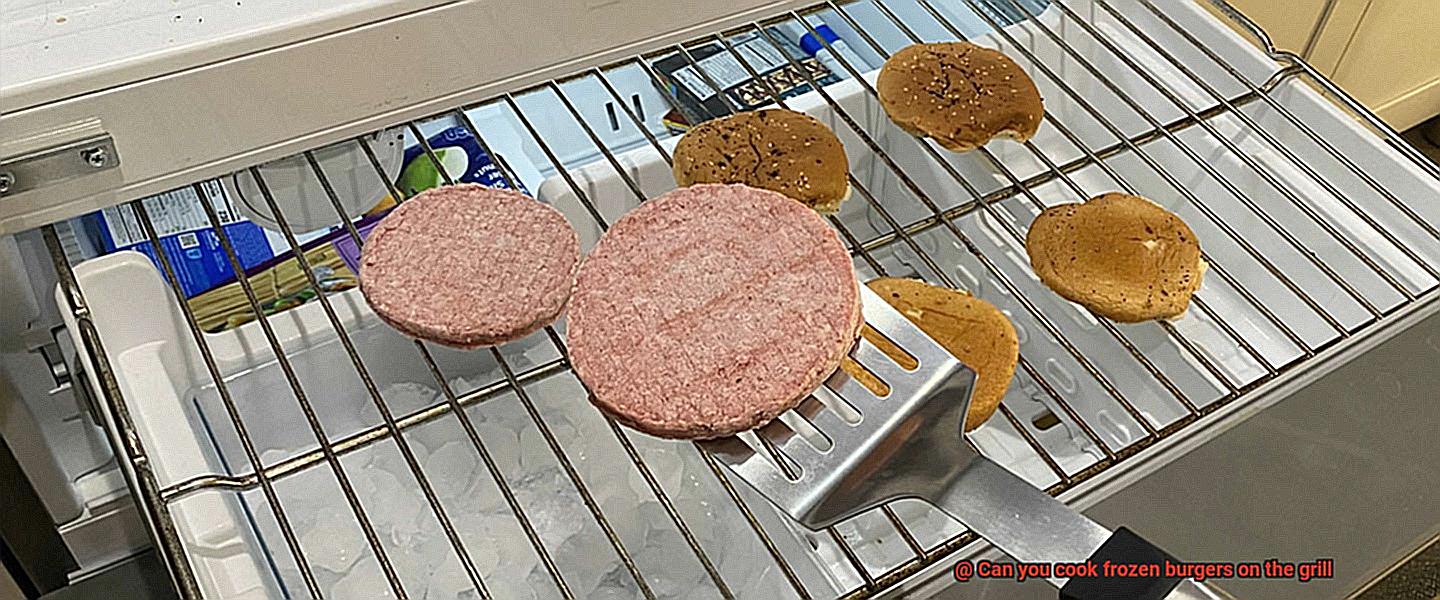 Can you cook frozen burgers on the grill-12