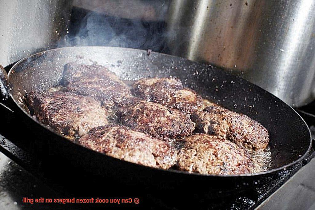 Can you cook frozen burgers on the grill-5