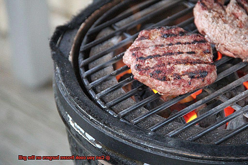 Can you cook frozen burgers on the grill-2