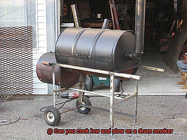 Can you cook low and slow on a drum smoker-5