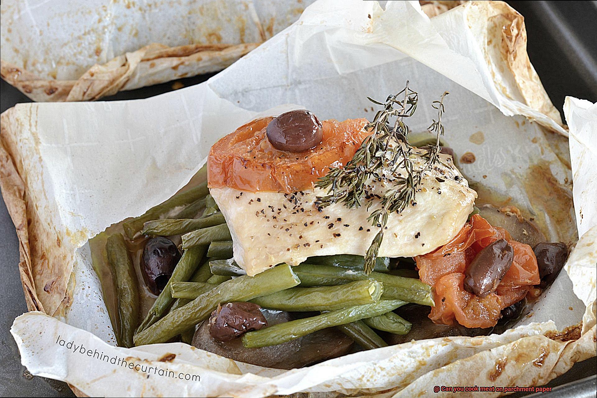 Can you cook meat on parchment paper-5