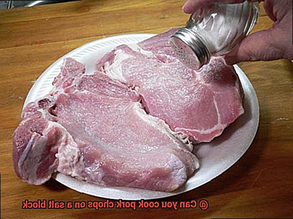 Can you cook pork chops on a salt block-2