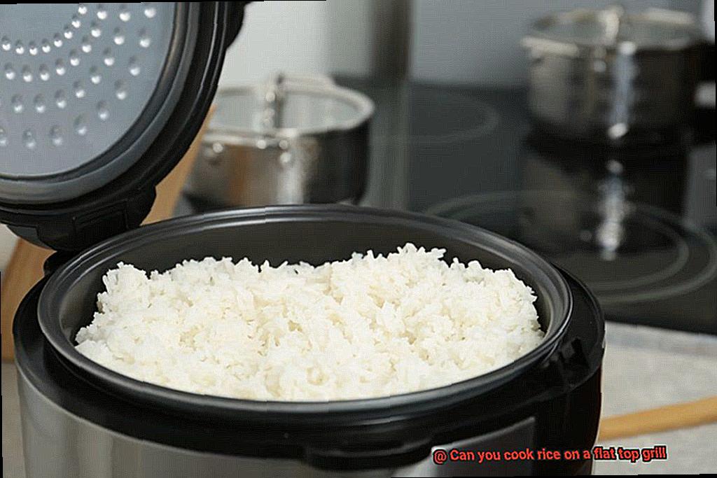 Can you cook rice on a flat top grill-2