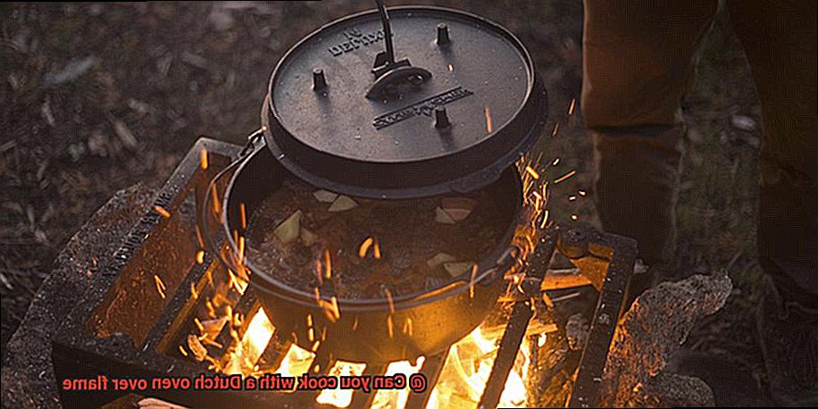 Can you cook with a Dutch oven over flame-2