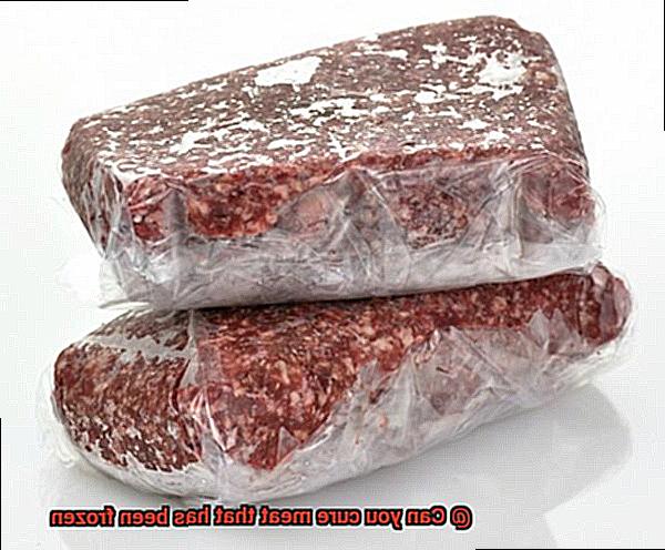Can you cure meat that has been frozen-8