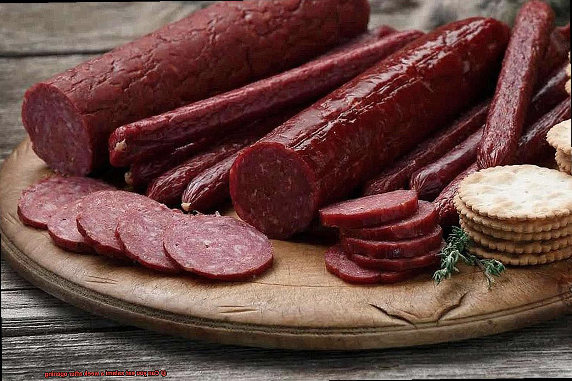 Can you eat salami a week after opening-4