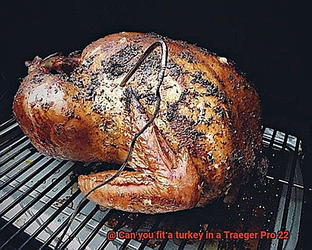Can you fit a turkey in a Traeger Pro 22-5