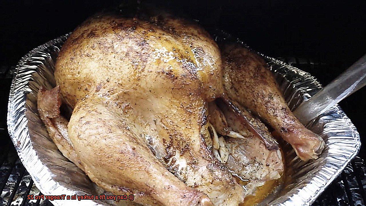 Can you fit a turkey in a Traeger Pro 22-4