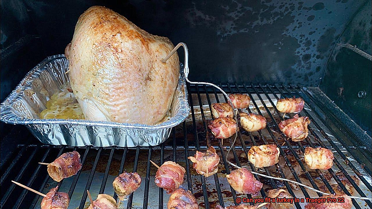Can you fit a turkey in a Traeger Pro 22-2
