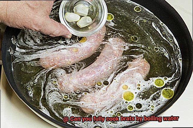 Can you fully cook brats by boiling water-2