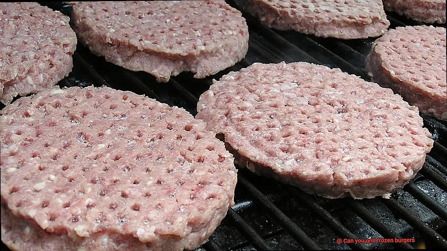 Can you grill frozen burgers-3