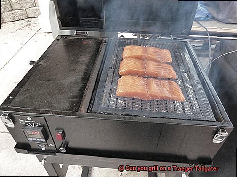 Can you grill on a Traeger Tailgater-5
