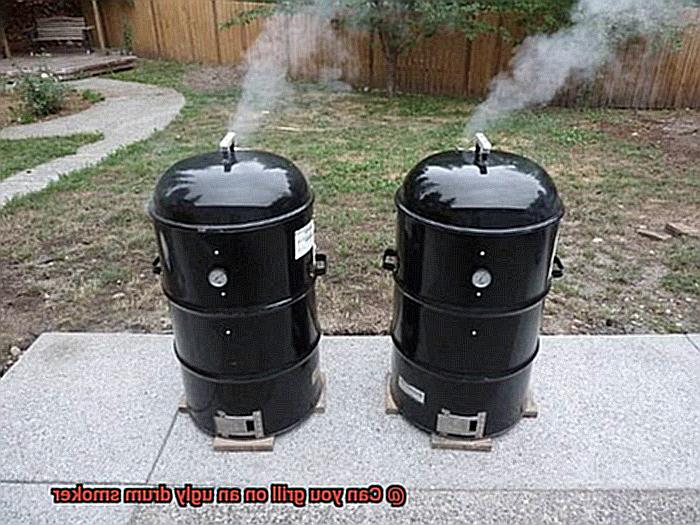 Can you grill on an ugly drum smoker-7