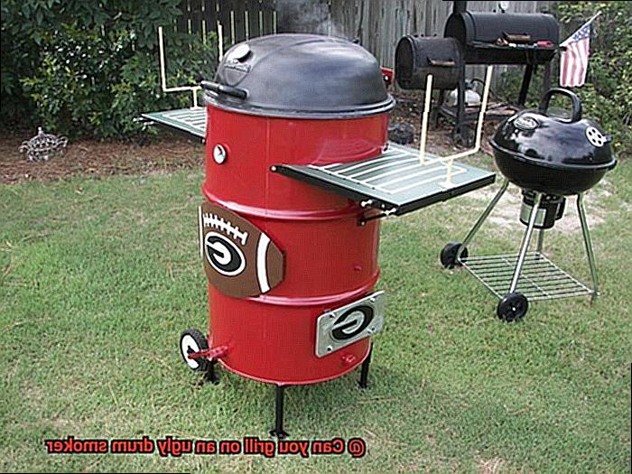 Can you grill on an ugly drum smoker-4