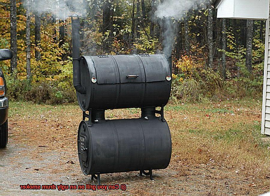 Can you grill on an ugly drum smoker-8