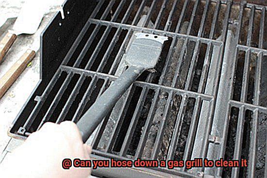 Can you hose down a gas grill to clean it-7