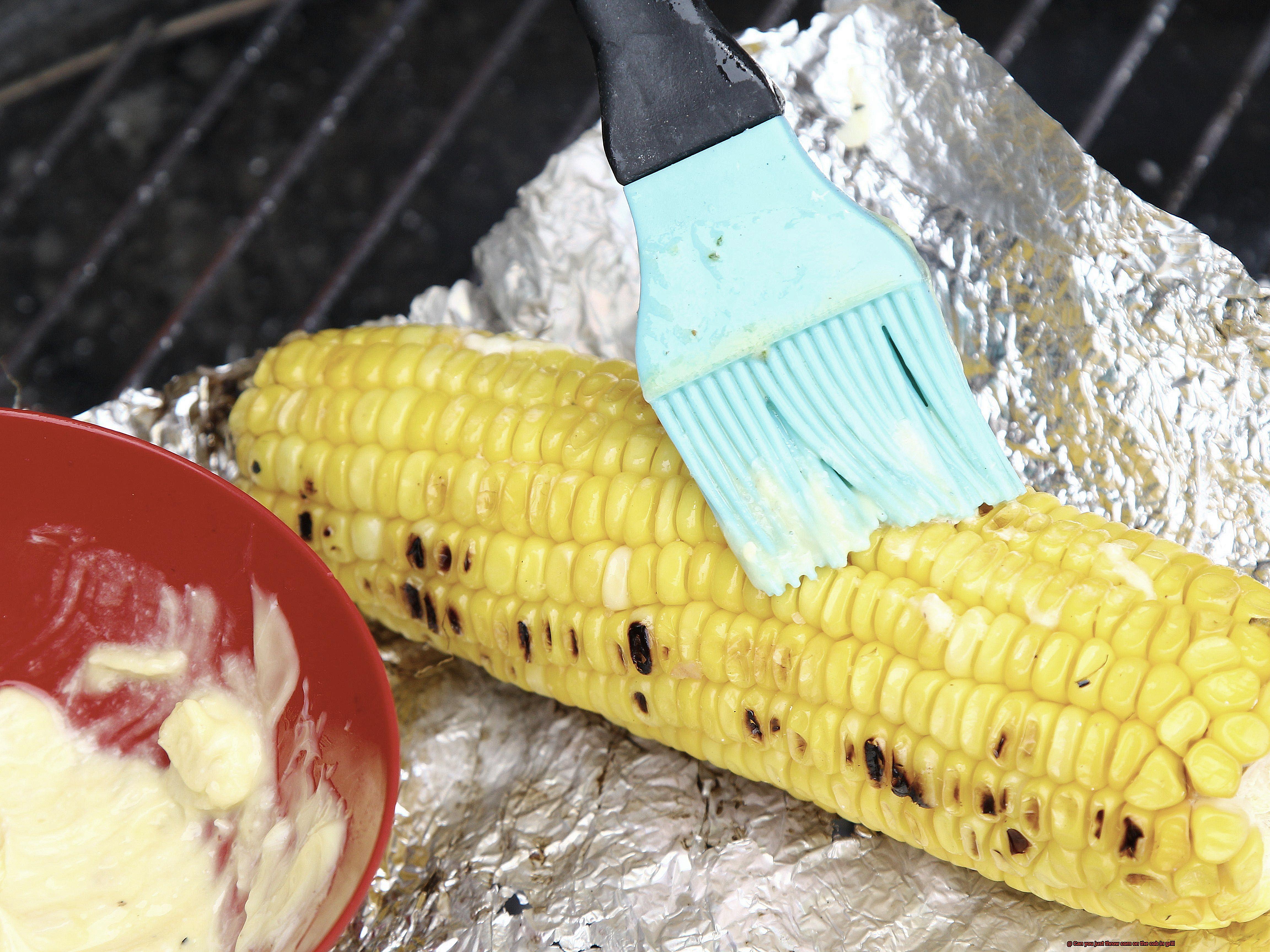 Can you just throw corn on the cob in grill-3