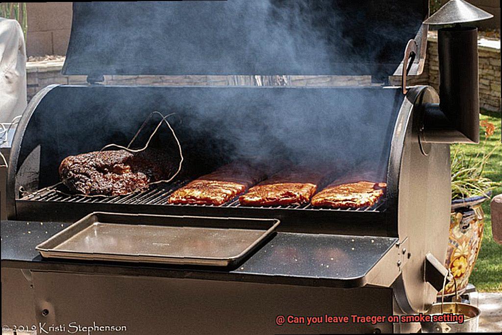 Can you leave Traeger on smoke setting -6